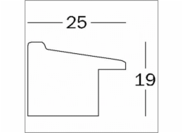 Walther Bohemian           20x30 plast krem. EN030C