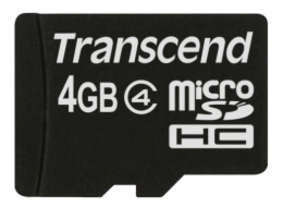 Transcend microSDHC 4GB Class 4