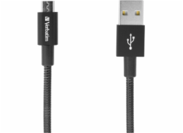 Verbatim Micro USB Cable Sync & Charge 100cm cerna