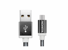 ADATA Micro USB kabel - USB A 2.0, 100cm, černý