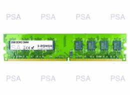 2-Power DDR2 2GB MEM0511A 2-Power 2GB MultiSpeed 533/667/800 MHz DDR2 Non-ECC DIMM 2Rx8 ( DOŽIVOTNÍ ZÁRUKA )