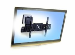 Ergotron SIM90 Signage Integration Mount - Montážní sada (svorka na zeď, montážní úchyty, deska pro rychlé uvolnění VESA) - pro LCD display / CPU - černá - velikost obrazovky: od 32"