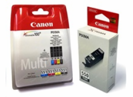 Canon CARTRIDGE PGI-550/CLI-551 PGBK/C/M/Y/BK/GY MULTI-PACK pro iP8750, MG6350, MG7150, MG7550 (319 str.)