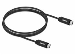 AVACOM Datový a nabíjecí kabel USB Type-C - USB Type-C, 100cm, 60W E-Mark, černý