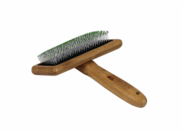 Bamboo Groom Velký jemný kartáč s nerezovými hroty, Finišák