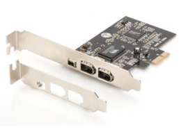 DIGITUS PCI Express Card, Firewire 1394a (2+1 porty)