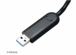 AKASA HUB USB Connect 4SX, 4x USB 3.0, externí