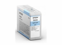 Epson C13T850500 - originální EPSON ink bar ULTRACHROME HD "Kosatka" - Light Cyan - T850500 (80 ml)