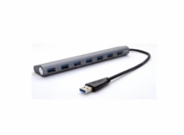 i-tec USB HUB METAL/ 7 portů/ USB 3.0/ napájecí adaptér/ kovový