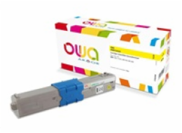 OWA Armor toner pro OKI C301, C321, MC332, MC342, 1500p, 44973533, žlutá/yellow