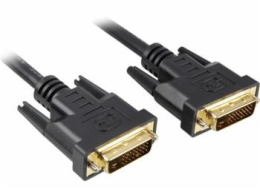 PREMIUMCORD Kabel DVI - DVI propojovací 10m (DVI-D, M/M, dual link)