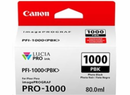 Canon CARTRIDGE PFI-1000PBK photo černá pro ImagePROGRAF PRO-1000 (256 str.)