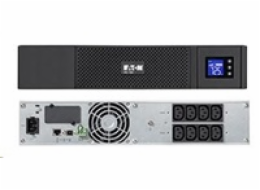 Eaton 5SC 1500i Rack 2U, UPS 1500VA / 1050W, 8 zásuvek IEC, LCD