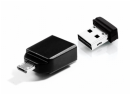 Verbatim Store n Stay Nano  16GB USB 2.0 + OTG Adapter micro USB 49821