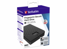 Verbatim Fingerprint Secure  2TB USB 3.1 Gen 1 USB-C 2,5