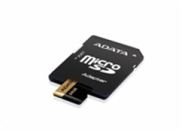 ADATA Micro SDXC karta XPG 64GB UHS-I U3 + SD adaptér, (R: 95MB / W: 90MB)