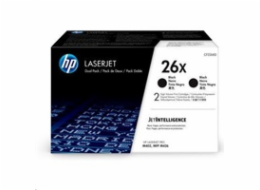 HP 26X 2-pack High Yield Black Original LaserJet Toner Cartridges (CF226XD) (9,000 / 9,000 pages)