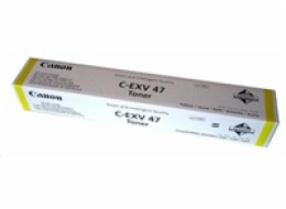 Canon originální  TONER CEXV47 YELLOW iR-ADV C350/C351/C250/C255/C355   21 500 stran A4 (5%) - CHIPLESS