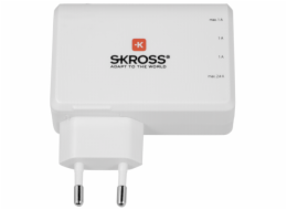 SKROSS Euro USB nabíjecí adaptér, 4800mA, 4x USB výstup