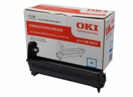 OKI 43870023 - originální Oki Obraz. válec pro cyan toner do C5850/C5950/MC560 (20k)