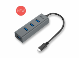 i-tec USB-C Metal 4-portový HUB