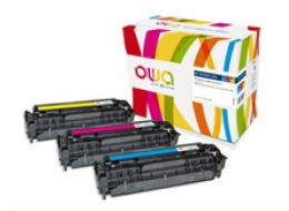 OWA Armor toner pro HP Color Laserjet Pro300 M351, M375, Pro400 M451, M475, 3x2600 stran, CF370AM, C+M+Y