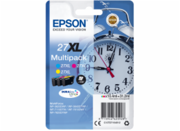 Epson C13T27154012 - originální EPSON ink Multipack 3-colour "Budík" 27XL DURABrite Ultra Ink