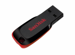 SanDisk Flash Disk 128GB Cruzer Blade, USB 2.0, černá