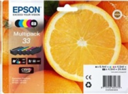 Epson C13T33374011 - originální EPSON Multipack 5-colours 33 Claria Premium Ink