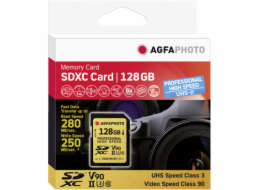 AgfaPhoto SDXC UHS II      128GB Professional High Speed U3 V90