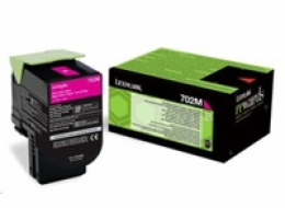 LEXMARK Magenta toner 702M pro CS310/410/510 z programu Lexmark Return (1 000 stran)