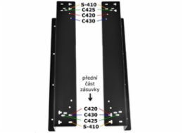 Držák pro zavěšení pokladní zásuvky C420/C425/C430/S-410