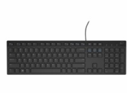 DELL klávesnice KB216/ multimediální/ US/ International/ mezinárodní/ USB/ drátová/ černá