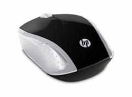 HP myš - 200 Mouse, Wireless, Pike Silver