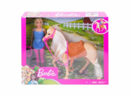 Panenka Barbie + základní kůň