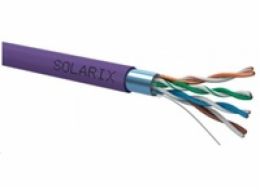 Instalační kabel Solarix FTP, Cat5E, drát, LSOH, box 305m SXKD-5E-FTP-LSOH