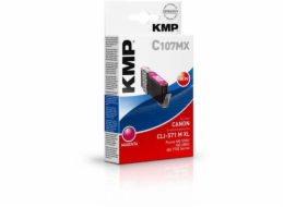 KMP C107MX cartridge cervena komp. s Canon CLI-571 XL M