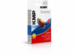 KMP C107YX cartridge zluta komp. s Canon CLI-571 XL Y