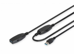 Digitus USB 3.0 aktivní prodlužovací kabel délka: 20 m