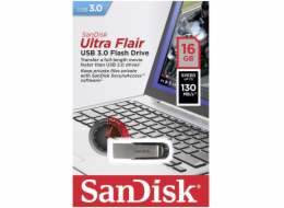 SanDisk Cruzer Ultra Flair  16GB USB 3.0 130MB/s  SDCZ73-016G-G46 B657648