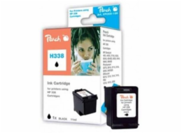 PEACH kompatibilní cartridge HP C8765E No.338, Black, 17ml