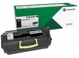 Lexmark 53B2H00 - originální LEXMARK 53B2H00 Return Program Toner Cartridge Lexmark black 25 000 pgs MS817dn / MS818dn