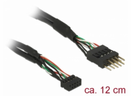 DeLOCK USB 2.0 kabel, 10kolíková zásuvka > 10kolíková zásuvka