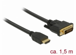 Delock Kabel HDMI na DVI 24+1 obousměrný 3 m