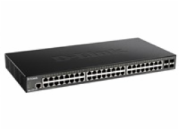 D-Link DGS-1250-52X 52-port Gigabit Smart Switch, 48x GbE, 4x SFP+