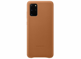Pouzdro Samsung Samsung EF-VG985LA S20+ G985 hnědý/hnědý kožený kryt