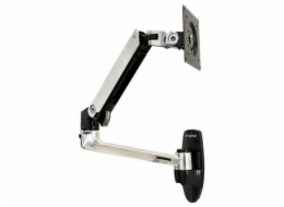 Ergotron 45-243-026 ERGOTRON LX Wall Mount Arm, Polished Aluminum - nástěnný držák, max. 34" LCD