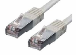 Equip Patchcord, Cat6, 10m, PIMF, bílý (605516)