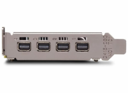 PNY Quadro P1000 V2 DP / 4GB GDDR5 / PCI-E / 4x miniDP 1.4 / Low profile bracket v balení