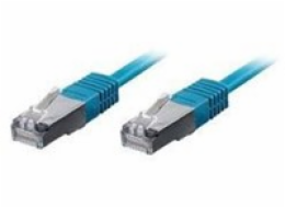 Equip Patchcord, S/FTP, Cat6, PIMF, HF, 0,5 m, modrý (605537)